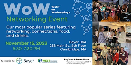 WoW - WEST on Wednesday Networking primary image
