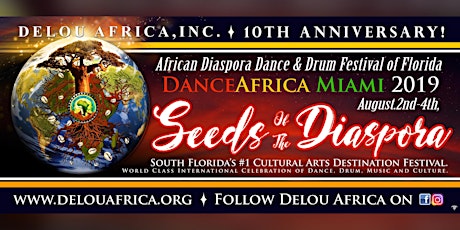 10th Annual African Diaspora Dance & Drum Festival of Florida- Decade Deal$