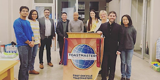 Imagem principal do evento Speak & Succeed: First Oakville Toastmasters Meeting