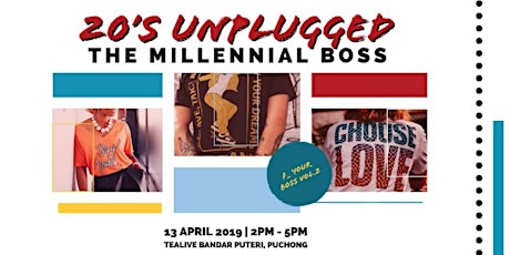 20's UNPLUGGED (THE MILLENNIAL BOSS) primary image