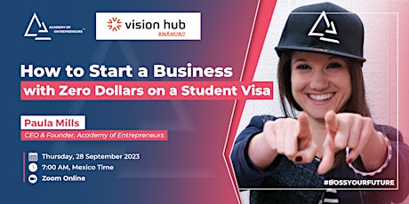 Imagen principal de How to Start a Business with $0 on a Student Visa
