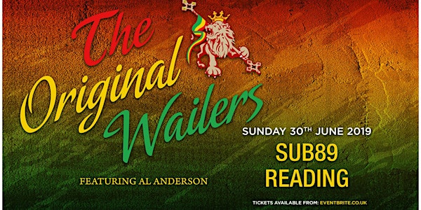 The Original Wailers featuring Al Anderson (Sub89, Reading)