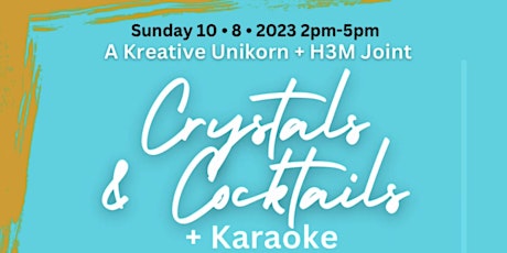 Primaire afbeelding van Crystals & Cocktails + Karaoke