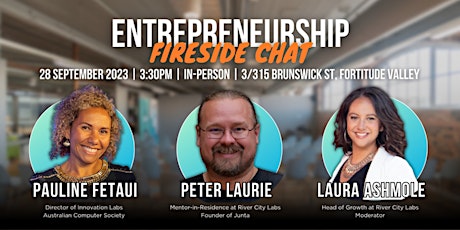 Hauptbild für Entrepreneurship Fireside Chat