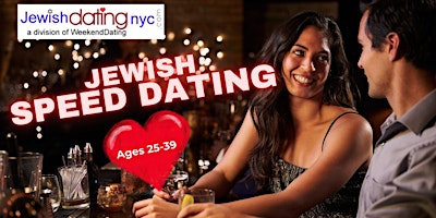 Immagine principale di Jewish Speed Dating in NYC- Guys and Ladies ages 25-39 