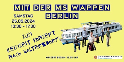 Imagem principal do evento Mit der MS Wappen zum Keimzeit Konzert nach Woltersdorf