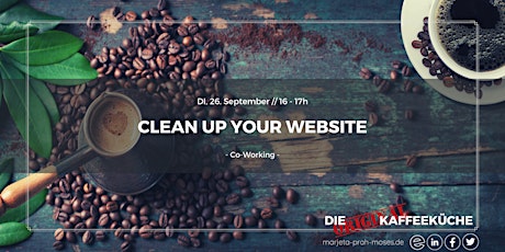 Hauptbild für Clean up your Website