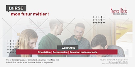 Webinaire - La RSE, mon futur métier !