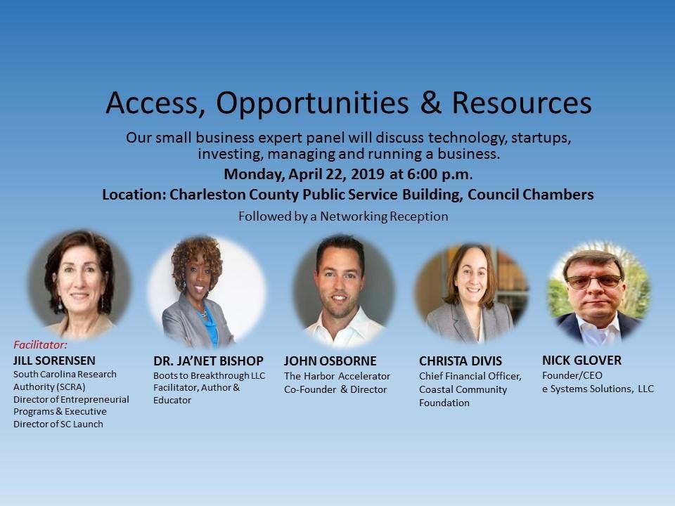 Charleston County's Small Business Week Kick-off Panel Discussion & Reception