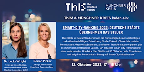 SmartCity #17: SmartCity-Ranking 23: Deutsche Städte übernehmen das Steuer primary image