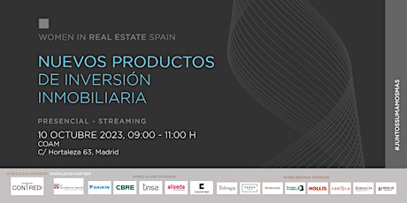 MESA REDONDA -NUEVOS PRODUCTOS DE INVERSIÓN INMOBILIARIA primary image