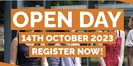 Burton and South Derbyshire College - Open Day - Saturday 14th October 2023 primary image