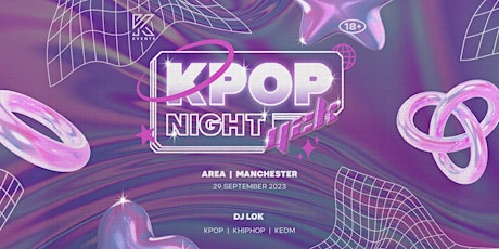 Official KEvents | KPOP & KHIPHOP Party Night in Manchester - Y2K Theme primary image