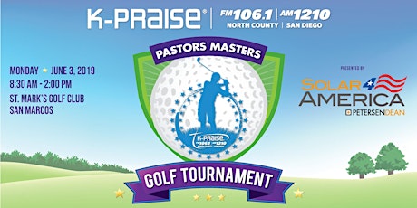 2019 Pastors Masters Golf Tournament primary image
