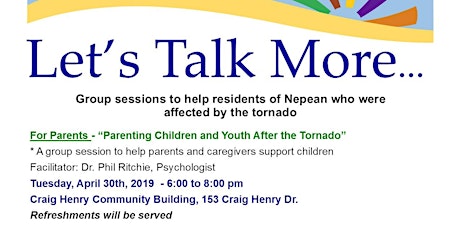 Group Session: Parenting Children and Youth After the Tornado primary image