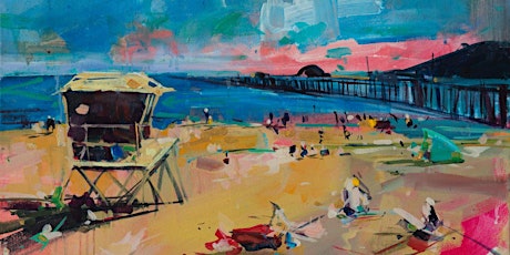 Summertime in Avila Beach - Acrylic Painting Workshop with Drew Davis primary image