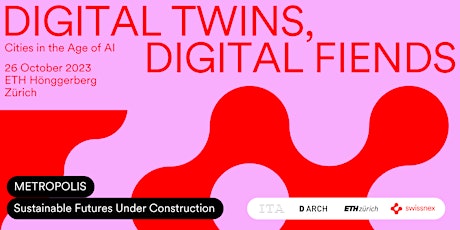 Cities in the Age of AI: Digital Twins or Digital Fiends? primary image