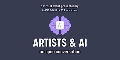 Hauptbild für Artists and AI, an open conversation