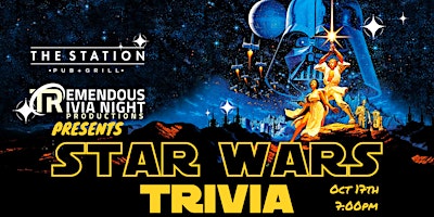 Tremendous Trivia Presents Star Wars Trivia Night at The Station