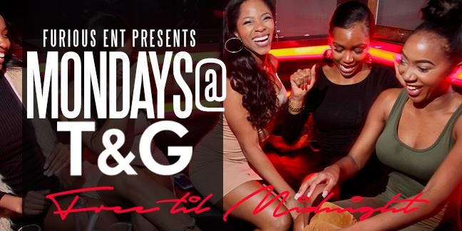 Vice Mondays at Tongue and Groove - RSVP HERE