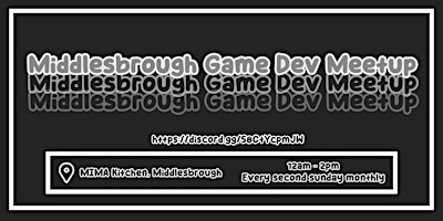 Imagem principal do evento Middlesbrough Game Dev Meet Up