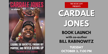 Cardale Jones Book Launch primary image