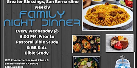 Family Night Fellowship Dinner