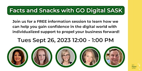 Snacks and Facts with GO Digital SASK primary image