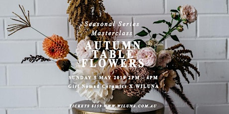 WILUNA Seasonal Series | Autumn Table Flowers primary image