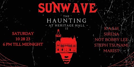 SUNWAVE HALLOWEEN 2023: A HAUNTING AT HERITAGE HALL II, VANCOUVER primary image
