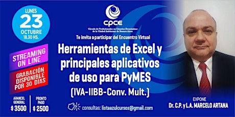 Imagen principal de Herramientas de Excel y principales aplicativos de uso para las PyMEs