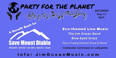 Party for the Planet! -- A Benefit Bash for Save Mount Diablo primary image