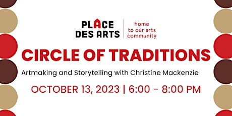 Imagem principal do evento Circle of Traditions: Artmaking and Storytelling with Christine Mackenzie