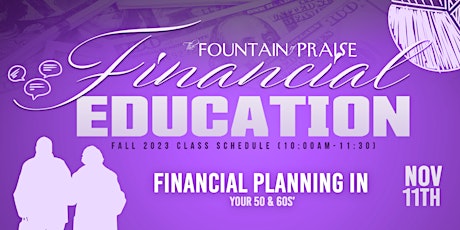Financial Planning in Your 50 & 60s primary image