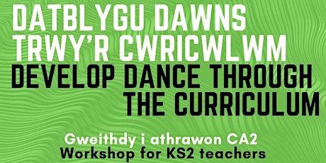 Datblygu Dawns Drwy'r Cwriciwlwm /// Develop Dance Through The Curriculum primary image