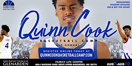 4th Annual Quinn Cook Basketball Camp primary image