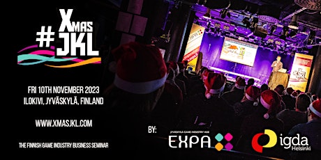 #XmasJKL 2023 - The Finnish Game Industry Business Seminar primary image