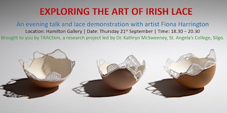 An Evening with Fiona Harrington: Exploring the Art of Irish Lace primary image