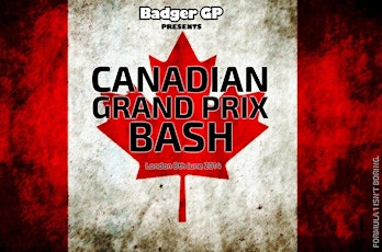 Badger's Canadian GP Bash primary image