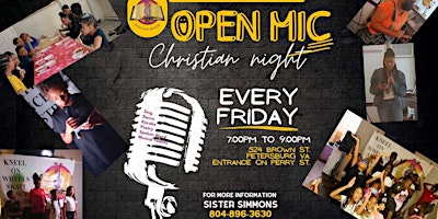 Immagine principale di Open Mic Christian night 