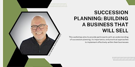 Succession Planning: Building a business that will sell primary image