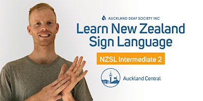 Imagem principal do evento NZ Sign Language Course, Tuesdays Intermediate 2, Three Kings