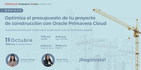 Optimiza el presupuesto de tu proyecto de construcción con Oracle Primavera primary image