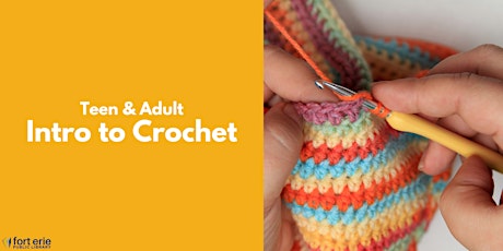 Imagen principal de Teen & Adult Intro to Crochet