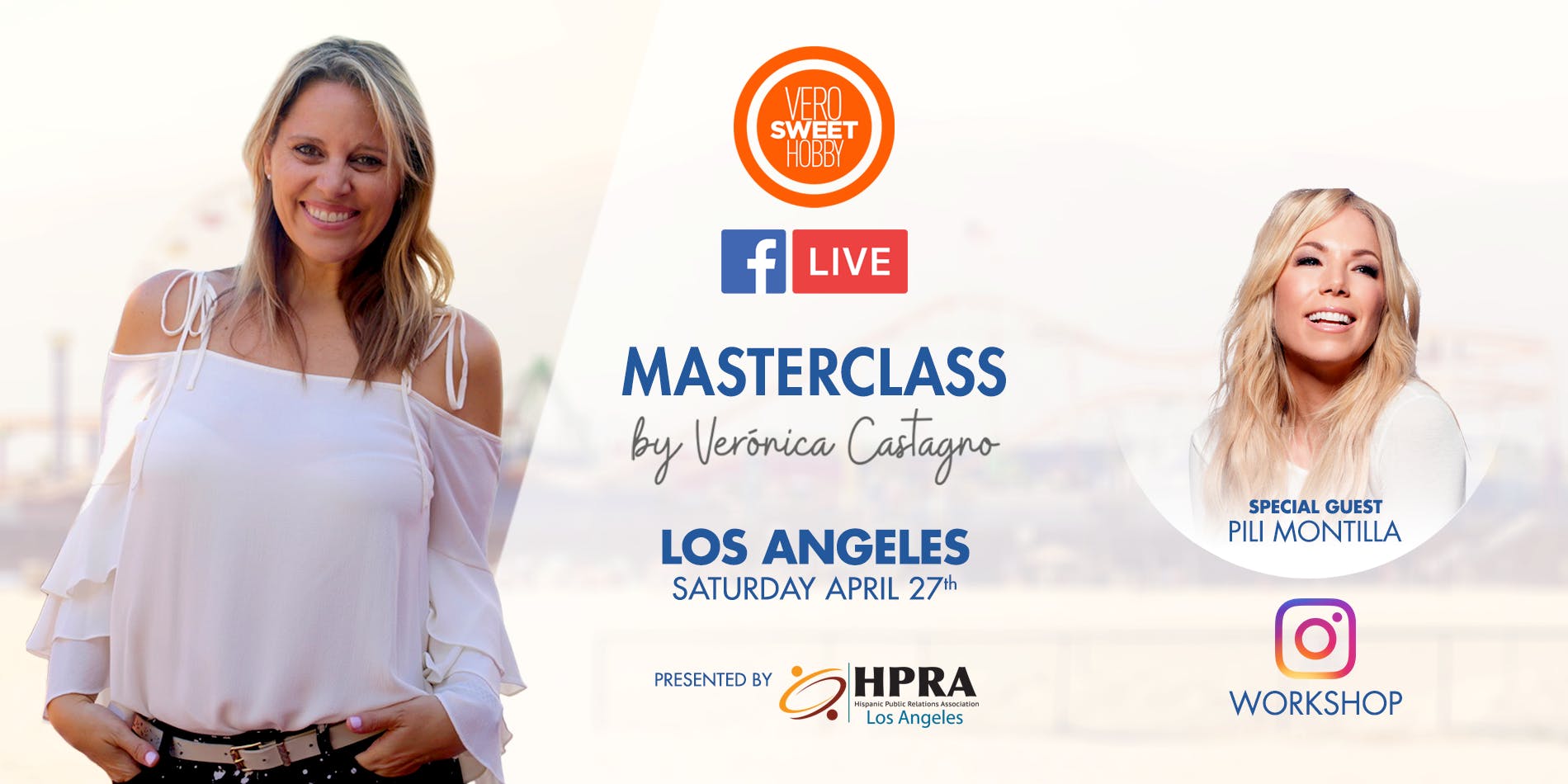 Facebook Live MasterClass & Instagram Workshop