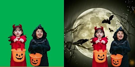 Hauptbild für Halloween Green Screen Photo Booth