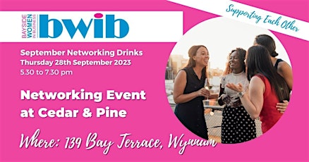 BWIB Networking Drinks primary image