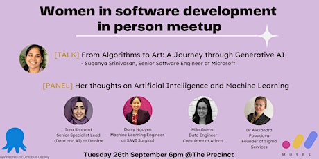 Women in Software Development in person Meetup primary image