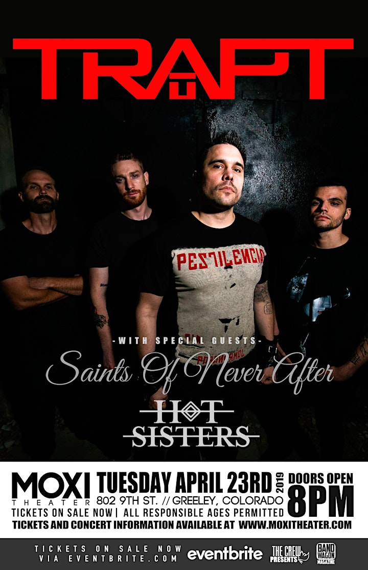 Trapt Tickets Moxi Theater Greeley Co April 23rd 2019