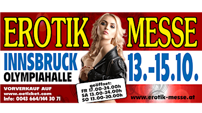 Imagem principal do evento Erotik + Fetisch Messe Innsbruck